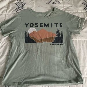 Zoe + Liv Gray Graphic Tee